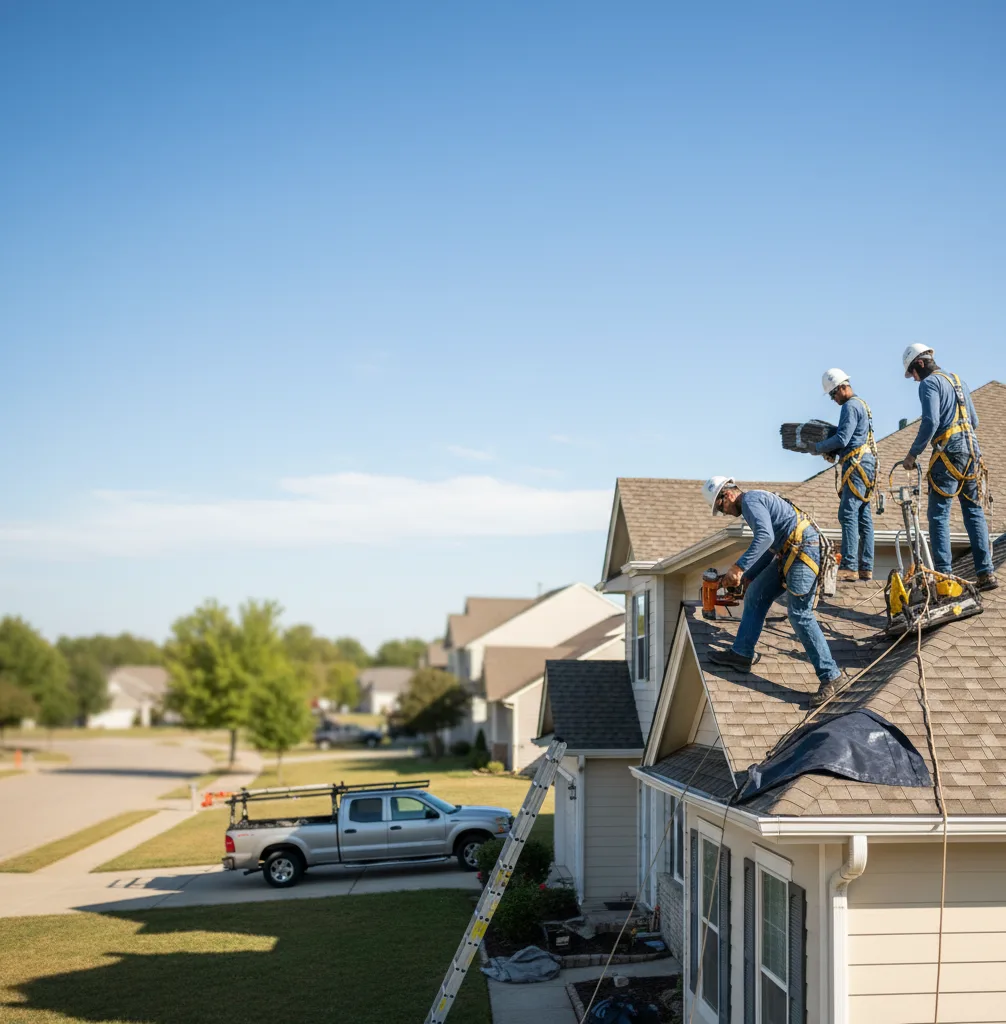 Flat Roof Repair in Yeaddiss, KY